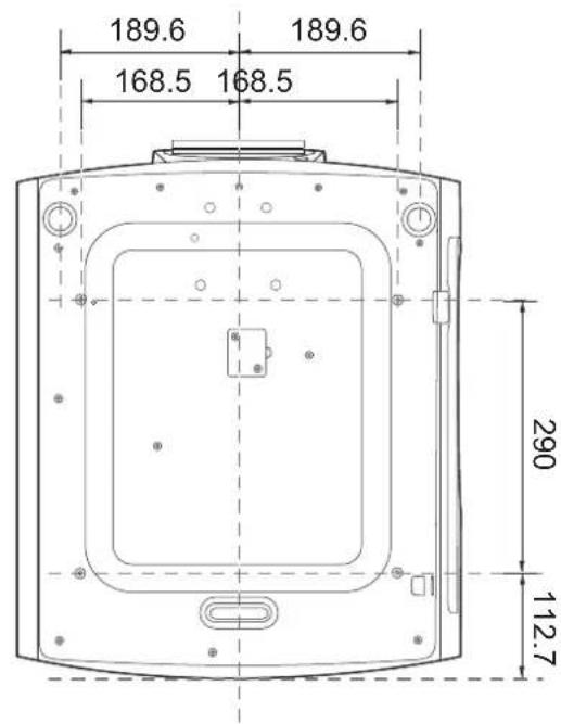 BENQ LK970 - Dimensions de projection - 3