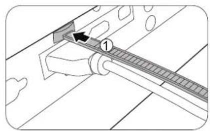 BENQ LK970 - Using the cable tie set - 2