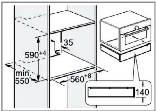 BOSCH BIC510NB0 - Einbau im Schrank - 1
