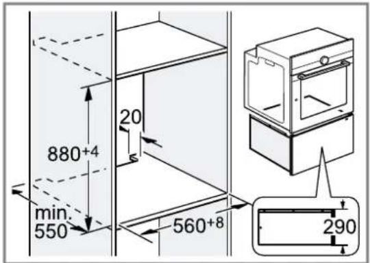BOSCH BIC510NB0 - Montaggio nell'armadio - 2