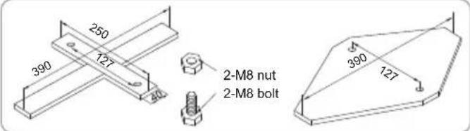 BESTWAY Steel Pro 56424 - PEDESTAL FIXING - 1