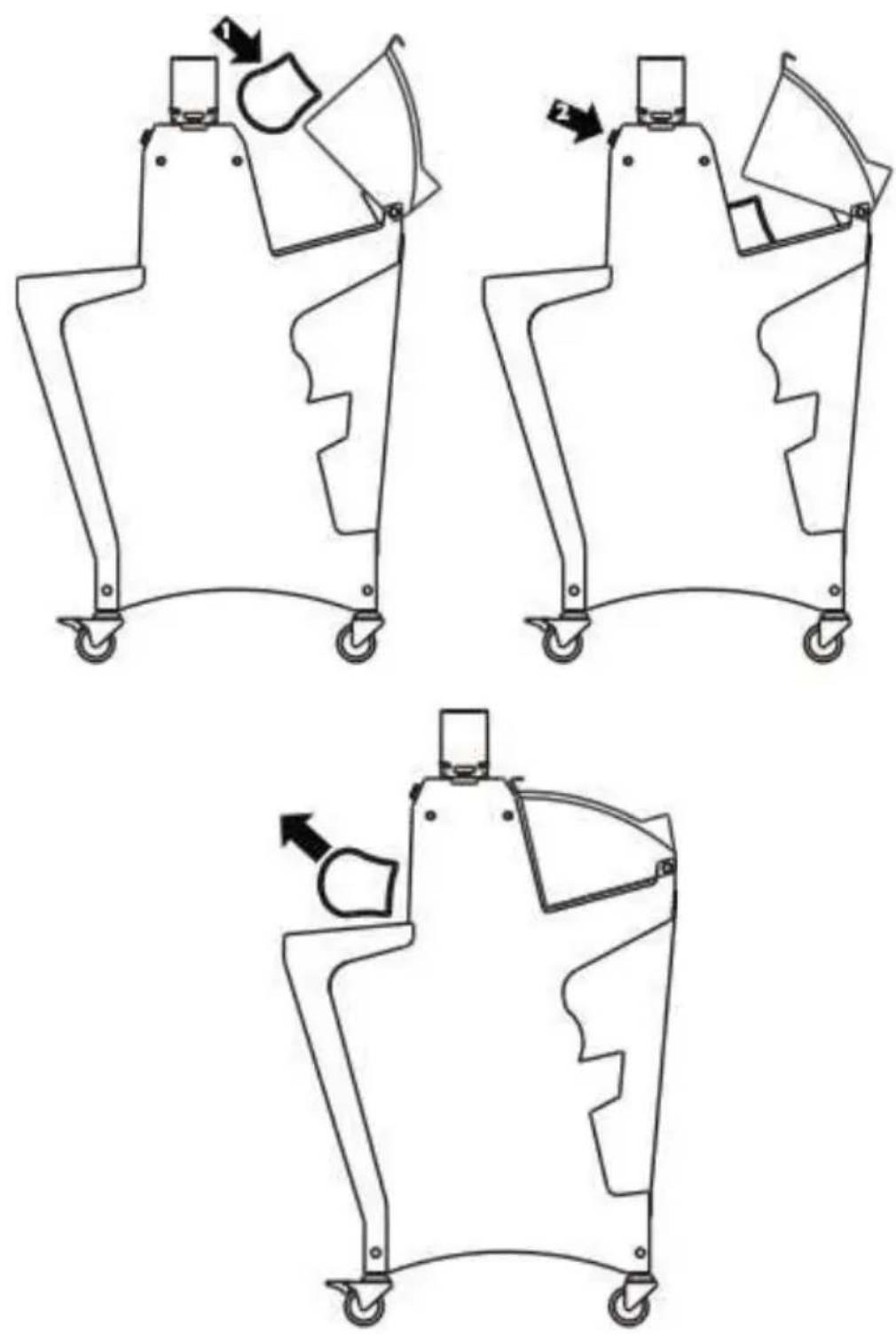 JAC Venice - In order not to warp the frame and avoid dangerous breaks, only replace P or 3 blades at a time. - 3