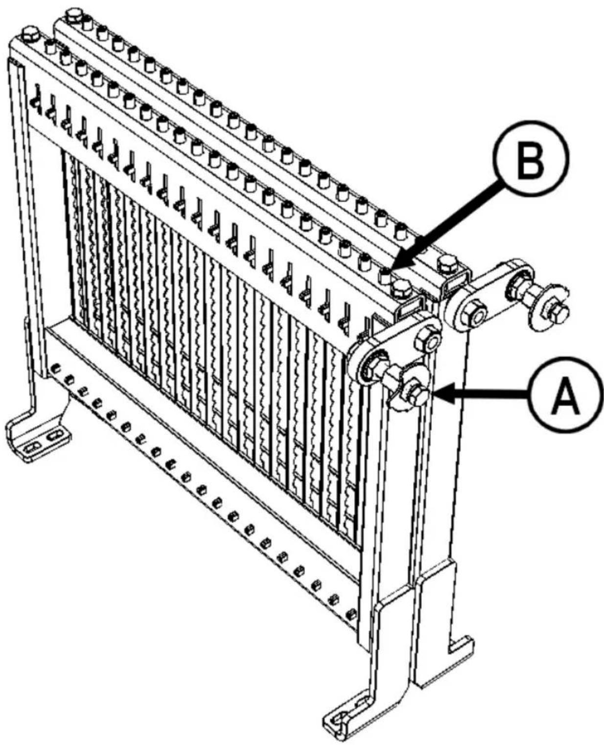 JAC Venice - In order not to warp the frame and avoid dangerous breaks, only replace P or 3 blades at a time. - 4