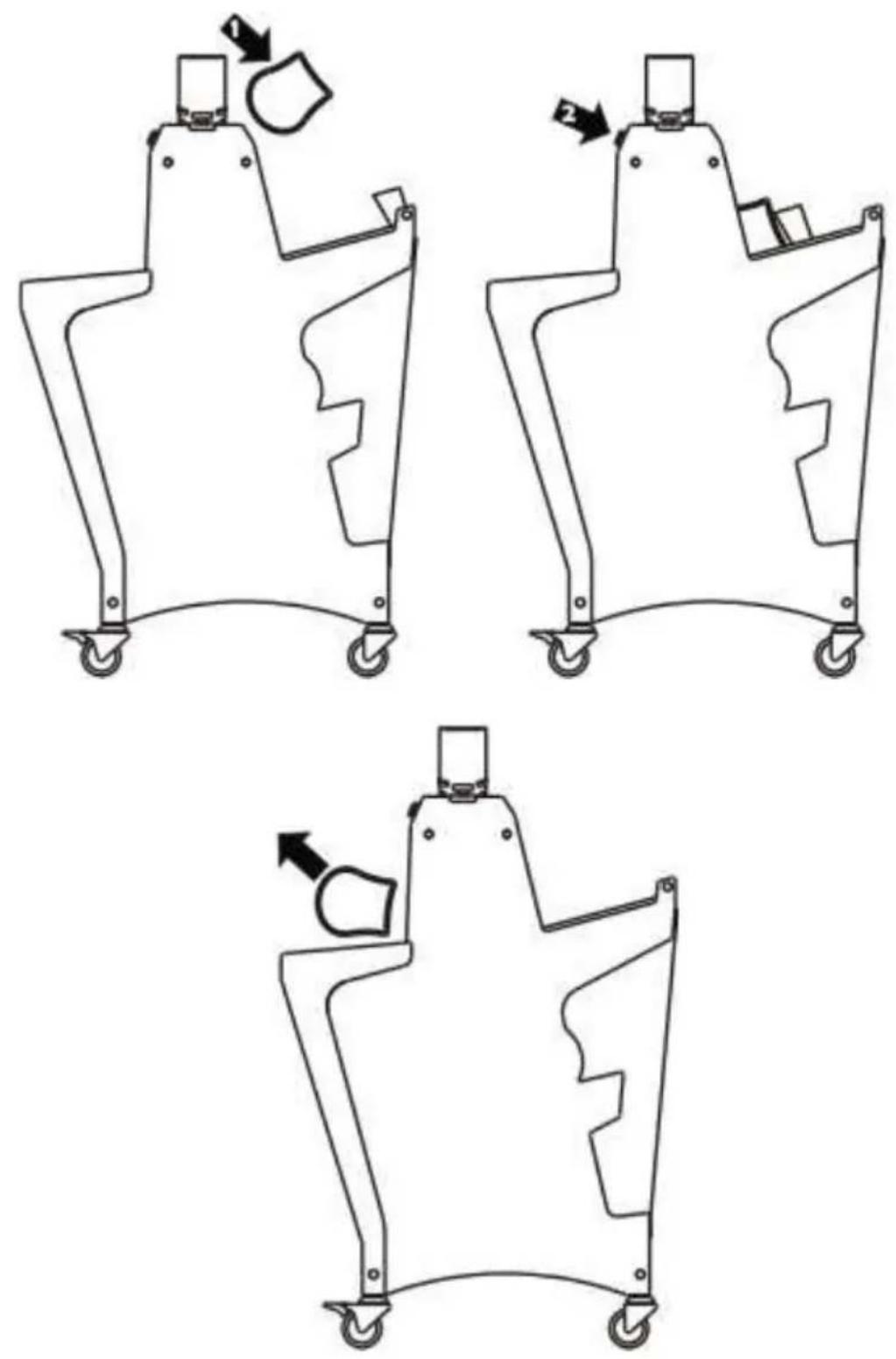 JAC Venice - In order not to warp the frame and avoid dangerous breaks, only replace P or 3 blades at a time. - 1
