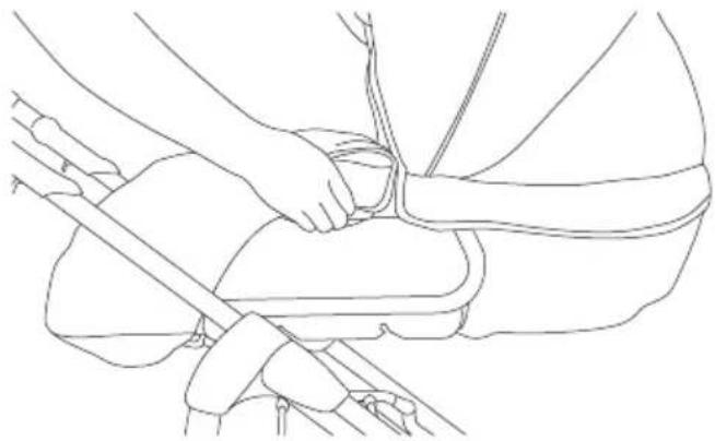 Silver Cross Freeway - WARNING: Always use the crotch strap in combination with the waist belt - 1
