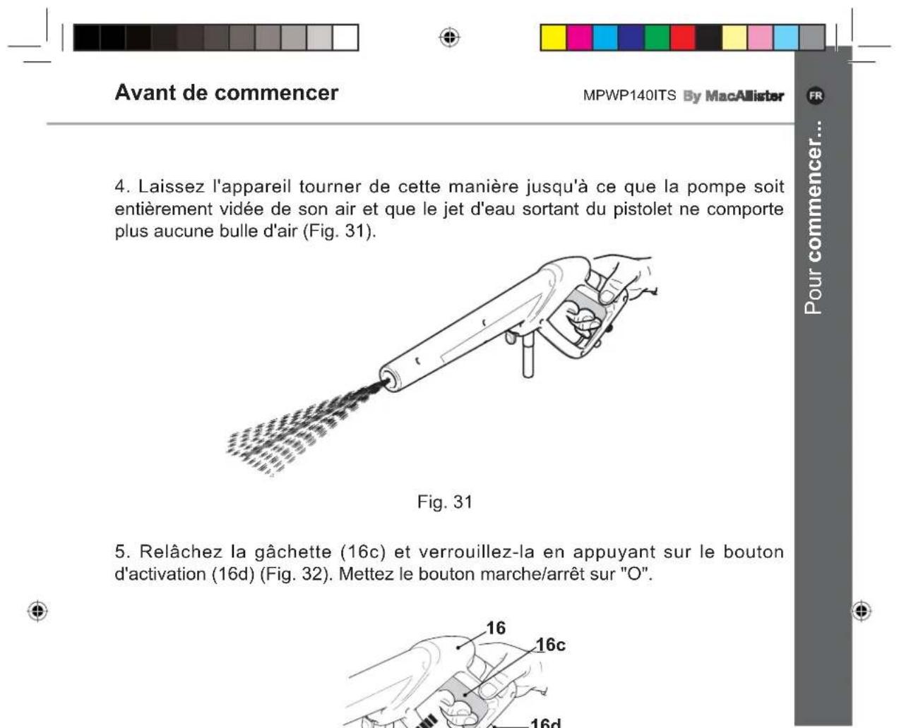 MAC ALLISTER MPWP140ITS - Avant de commencer - 5