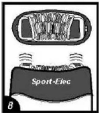 SPORT ELEC Gold & Caress PN172 - Instructions pour l'utilisation - 8