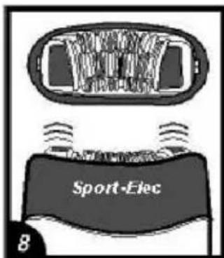 SPORT ELEC Gold & Caress PN172 - INSTRUCTIONS FOR USE - 8
