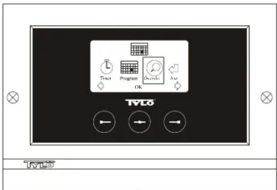Tylö CC300T - PROGRAMMING THE WEEKLY TIMER - 1