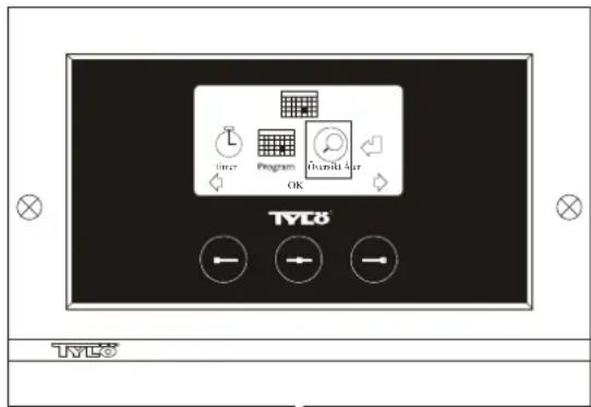 Tylö CC300T - UGEPROGRAMMING - 1