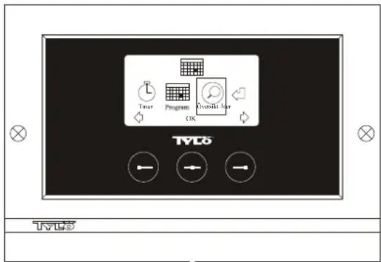 Tylö CC300T - WOCHENPROGRAMMIERUNG - 1
