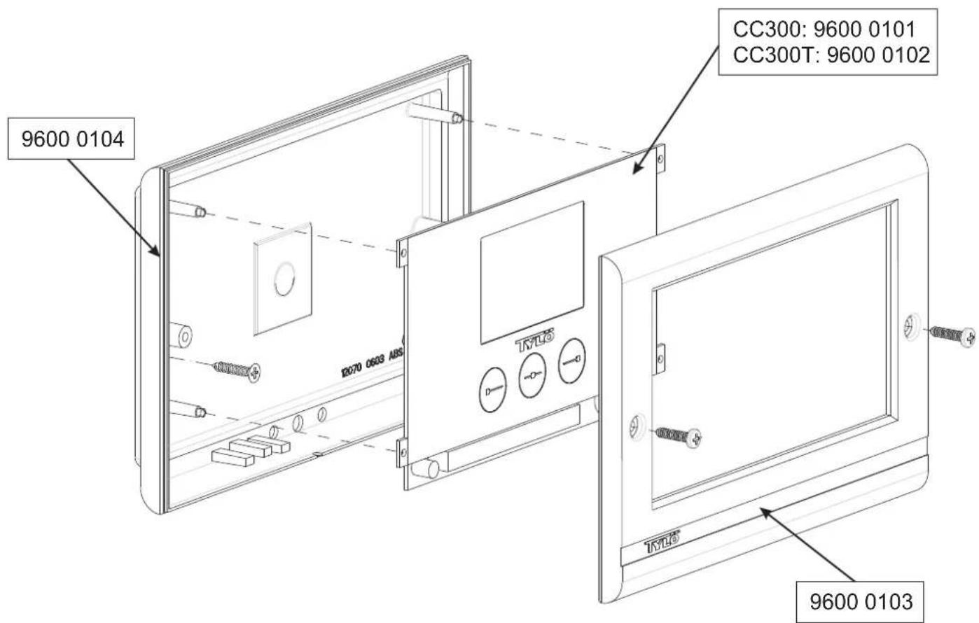 Tylö CC300T - Available spare parts - 1