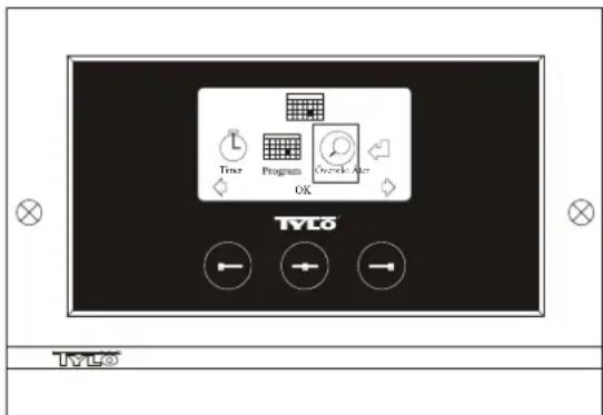Tylö CC300T - PROGRAMMING THE WEEKLY TIMER - 1