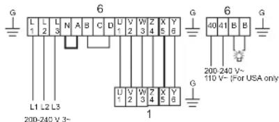 Tylö CC200 - - 208 - 230 - 240 V 3~ - 4