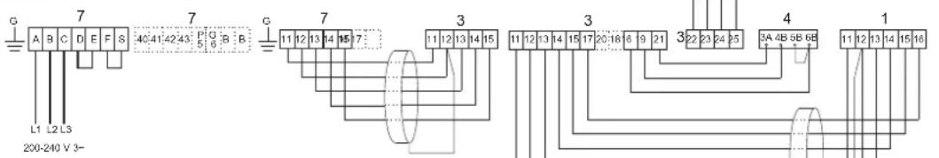 Tylö CC200 - SAUNA: Type SE   STEAM: Type VA, VB   200 - 208 - 230 - 240 V 3~ - 1