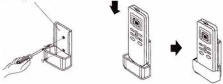 AIRTON TAC 12 CHSACI - Support de la télécommande : - 1