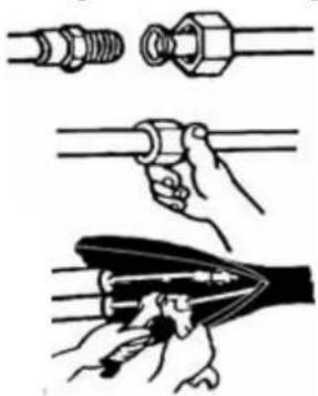 AIRTON TAC 12 CHSACI - Connexion de la conduite : - 1