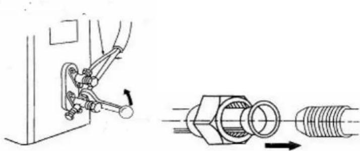 AIRTON HSU 12 RHE03R2 - Raccordement des liaisons frigorifiques. - 1