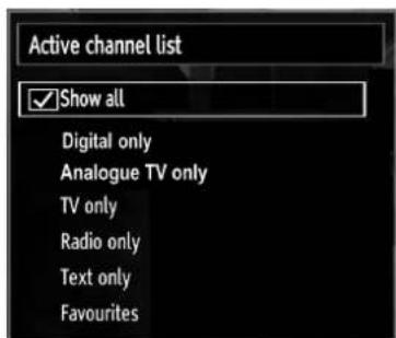 SABA LED26V11 - Managing Stations: Sorting Channel List - 1