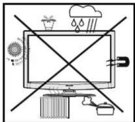 SABA LED26V11 - Branchement à un système de distribution télévisé (TV Câblé etc.) avec tuner - 1