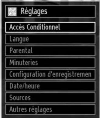 SABA LED26V11 - Confi guration des parametes de voiture telsviseur - 1