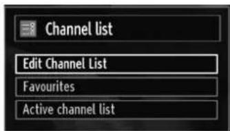 SABA LED26V11 - Managing Stations: Channel List - 1