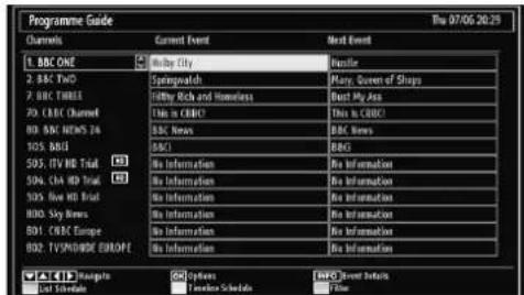 SABA LED26V11 - Viewing Electronic Programme Guide (EPG) - 1
