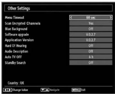 SABA LED26V11 - Configuring Other Settings - 1