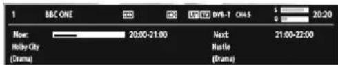 SABA LED26V11 - On-Screen Information - 1