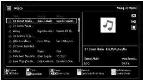 SABA LED26V11 - Escuchar Música desde el USB - 1