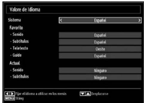 SABA LED26V11 - Configuración de Preferencias de Idioma - 1