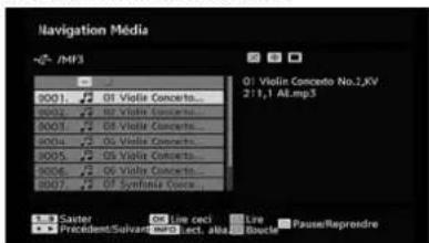 SABA L22V884 - Lecture des fi chiers audio: - 1