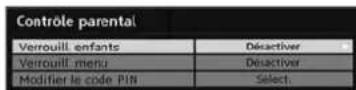SABA L22V884 - Contrôle parental - 2