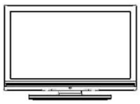 SABA L22V884 - LCD TV and Operating Buttons - 1