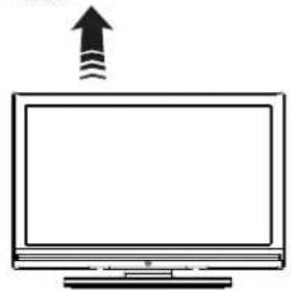 SABA L22V884 - LCD TV and Operating Buttons - 4