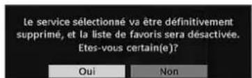 SABA L22V884 - Supprimer les chaînes dans la liste des chaînes - 2