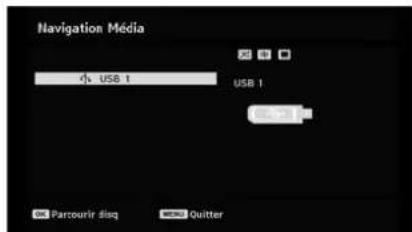 SABA L22V884 - Navigateur Media (en mode DTV) - 2