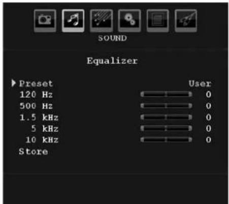 SABA L22V884 - Equalizer - 1