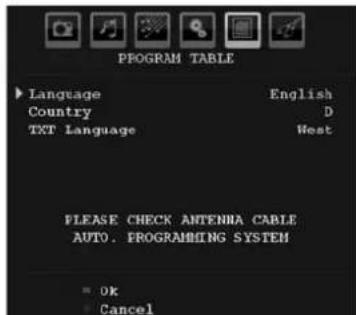 SABA L22V884 - Automatic Channel Scan - 3