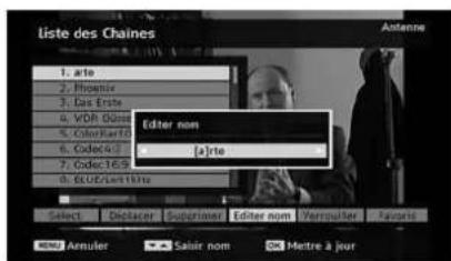 SABA L22V884 - Renommer des chaînes - 1