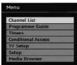 SABA L22V884 - Dijital TV Menu System - 1