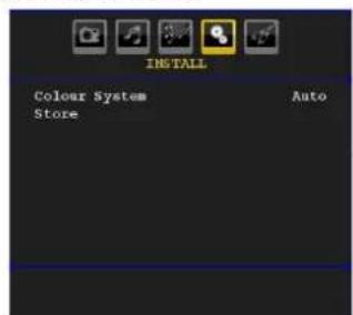SABA CLS16V4 - Install Menu in AV Modes - 1
