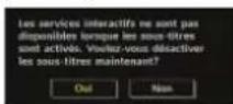 SABA CLS16V4 - Affichage des sous-titres - 1