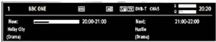 SABA L22D980 - On-Screen Information - 1