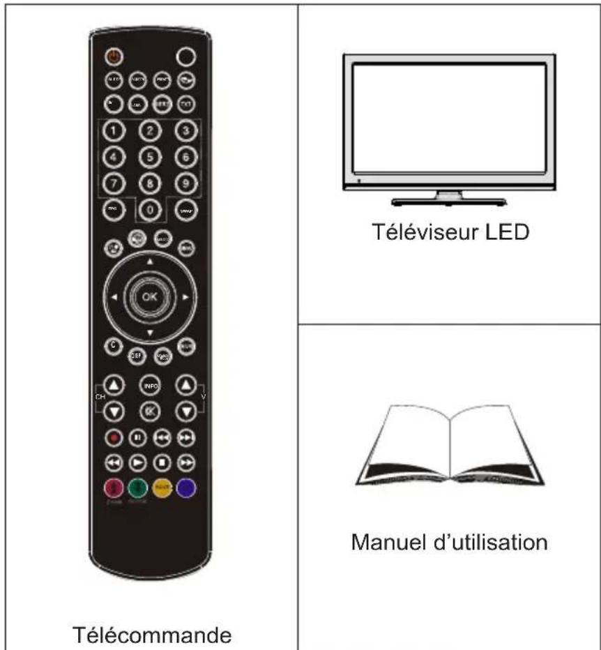 SABA L22D980 - Contenu du carton - 1