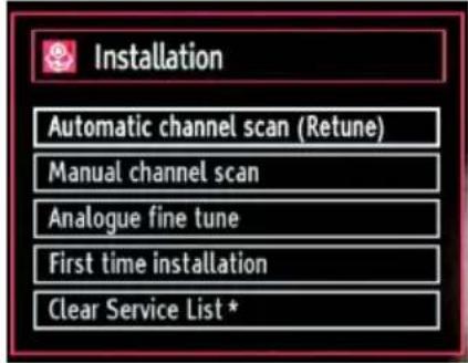 SABA L22D980 - Installation - 1