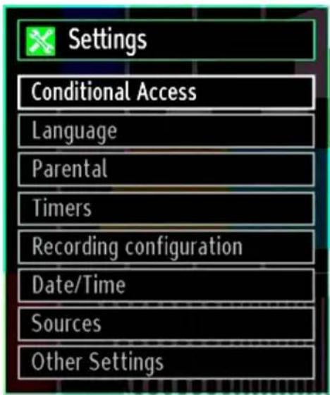 SABA L22D980 - Configuring Your TV's Settings - 1