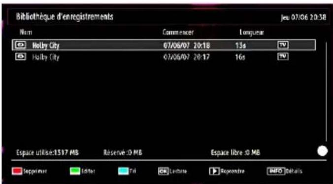 SABA L22D980 - Bibliothèque des enregistements - 1