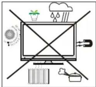 SABA L22D980 - Connection to a Television Distribution System (Cable TV etc.) from Tuner - 1