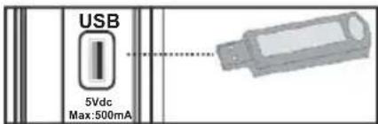 SABA L22D980 - AFFICHAGE LATERAL MEMOIRE USB - 1